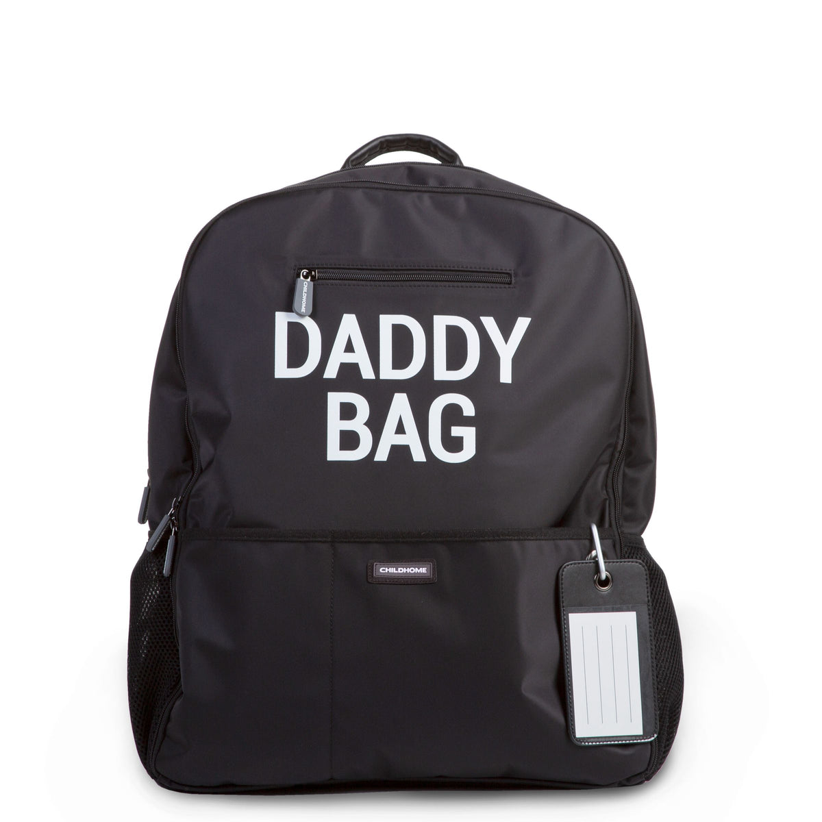 Childhome Daddy Backpack Black Large Baby Diaper Backpack Bag