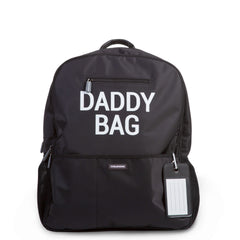 Childhome Daddy Backpack Black Large Baby Diaper Backpack Bag