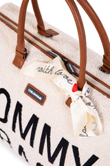 Childhome Mommy Bag Big Teddy Off White Large Baby Diaper Travel Bag