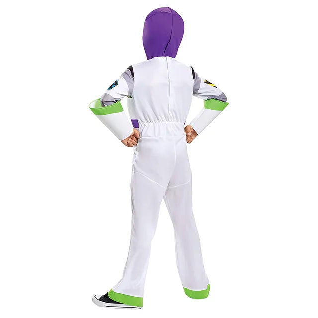 Disney Pixar Toy Story Buzz Lightyear Classic Costume for Kids Space Ranger Fancy Dress Outfit, 4–6 Years