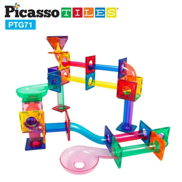 Picasso Magnetic Marble Run 71-Pieces