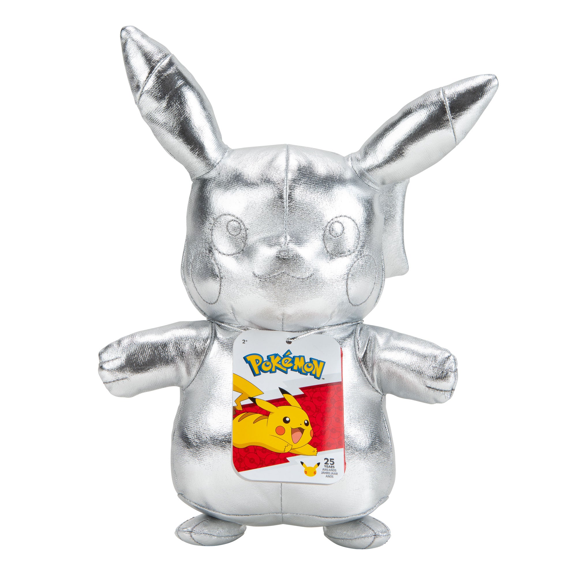 Pokemon Plush Silver Pikachu
