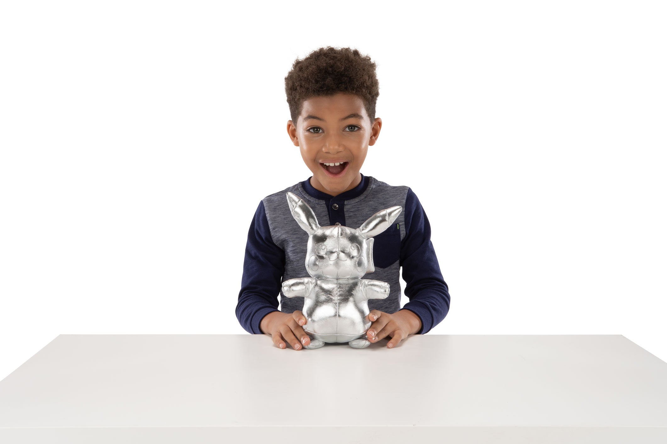 Pokemon Plush Silver Pikachu