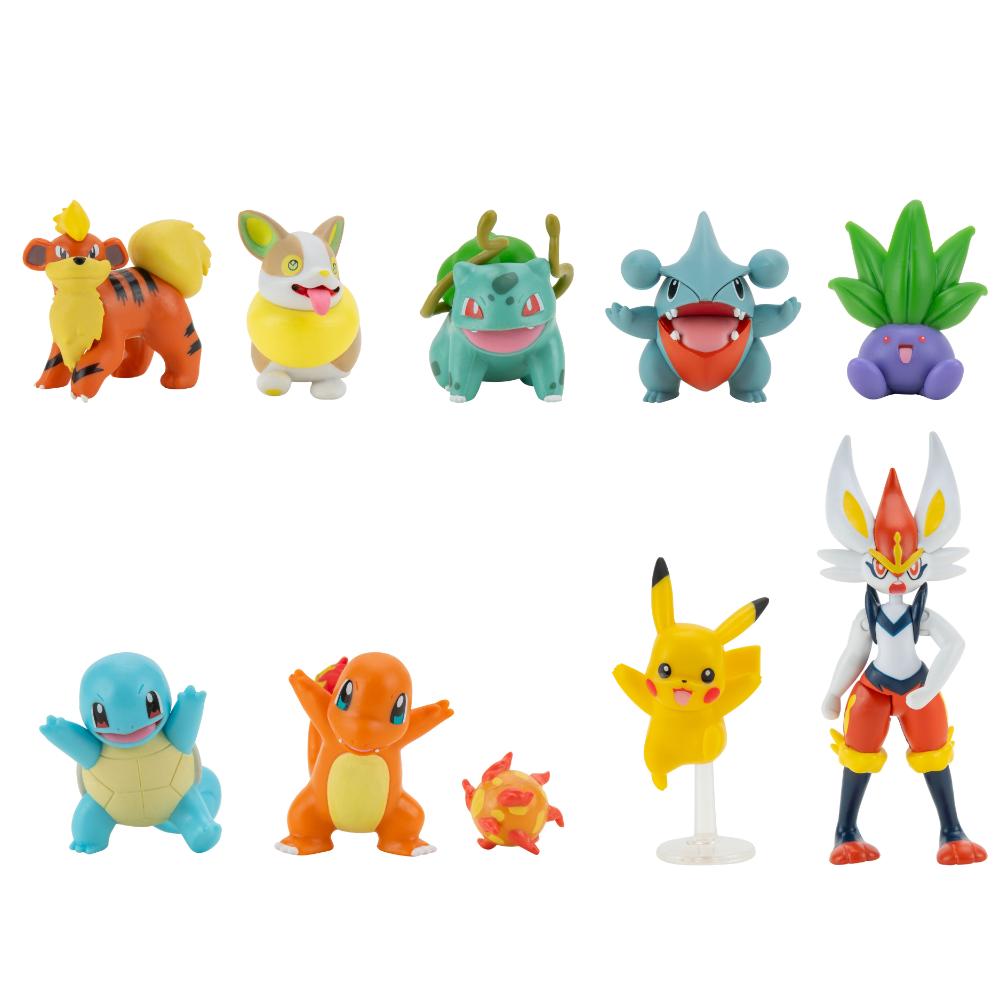 Pokemon Battle Action Figure Multi 10 Pack