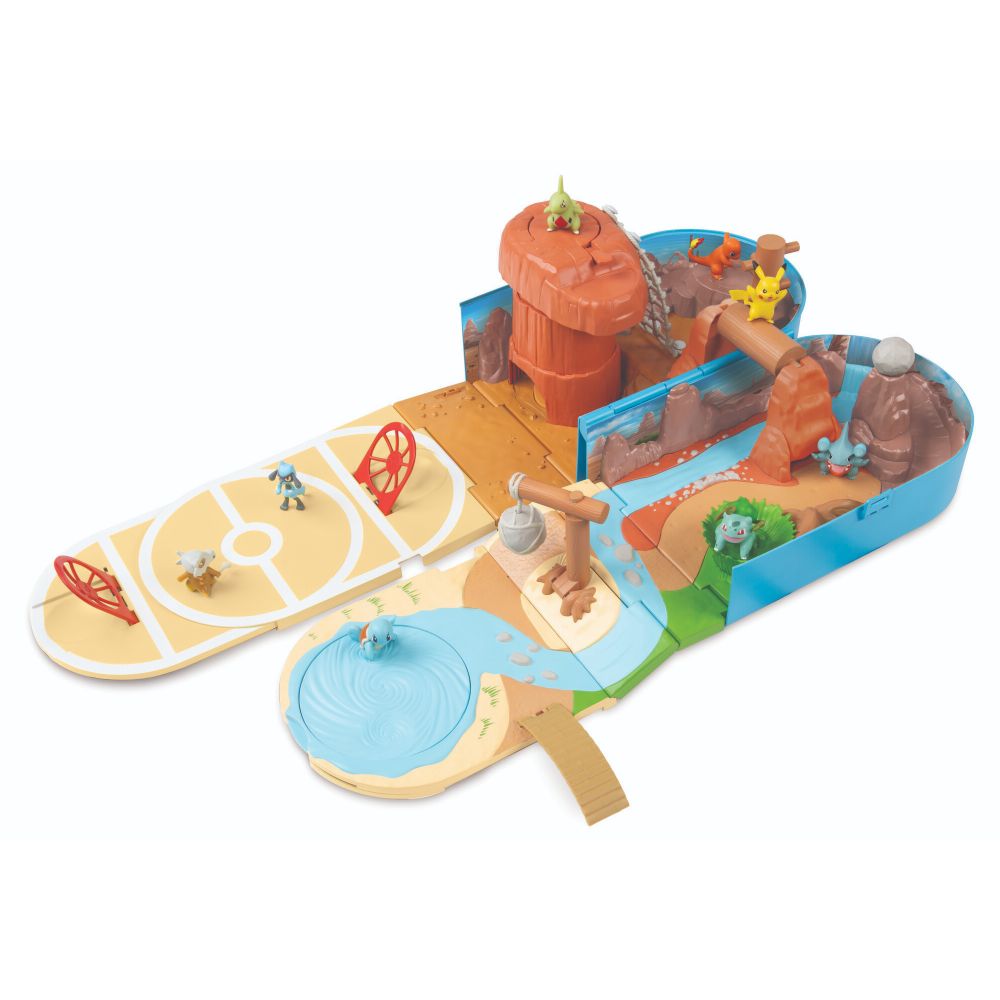 Pokemon Carry Case Battle Desert Playset