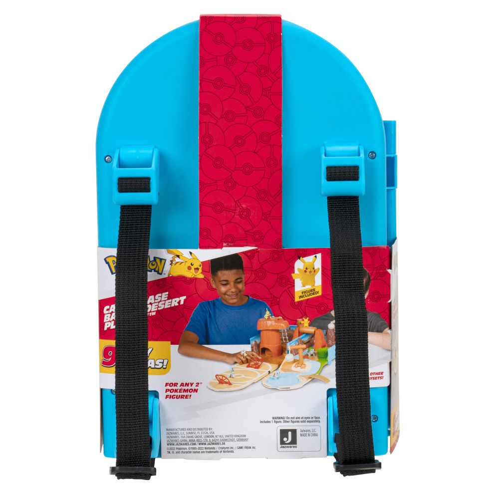 Pokemon Carry Case Battle Desert Playset