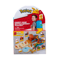 Pokemon Carry Case Battle Desert Playset