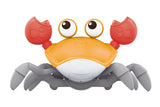 Demoz Robopetz Krabby Krawlz Interactive Crawling Crab Toy with Lights & Music Assorted Colours