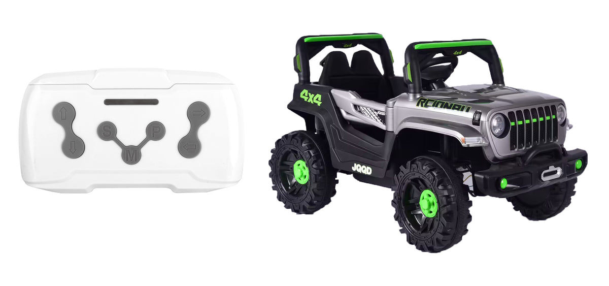 Power Wheelz Ride-On R/C Buggy Jeep 12V Battery Operated