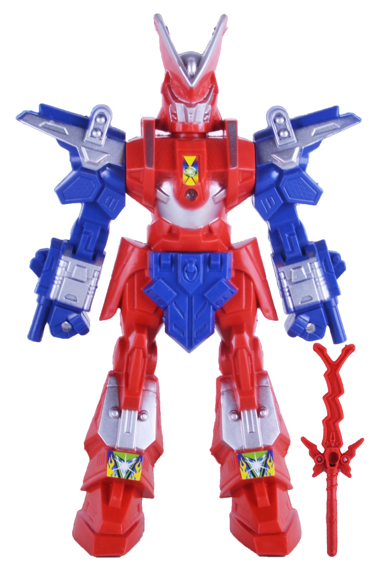 Kidzpro Battery-Operated Robot Toy with Lights 2 Assorted Designs, One Piece Sold at Random
