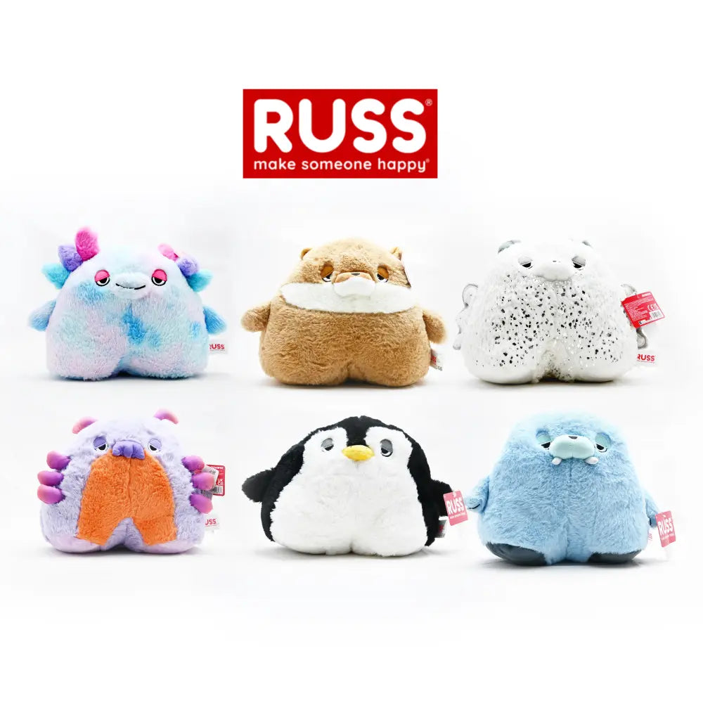 RUSS DAYDREAMERZ SEA CREATURES 9INCH 6AS