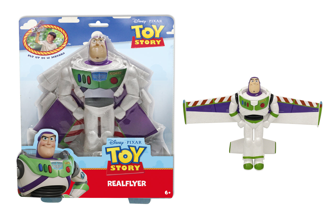 Disney Toy Story 4 Buzz Lightyear Real Flyer Outdoor Flying Action Toy for Kids