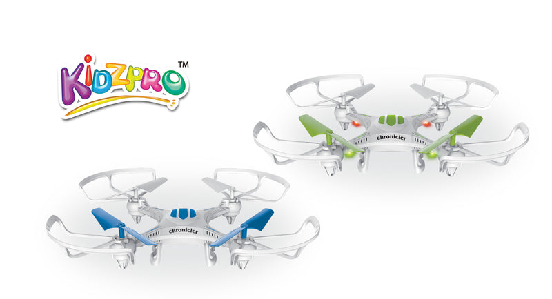 Kidzpro Sky King 2.4GHz RC Drone 28.5cm Battery-Operated Assorted Colors - Sold per piece
