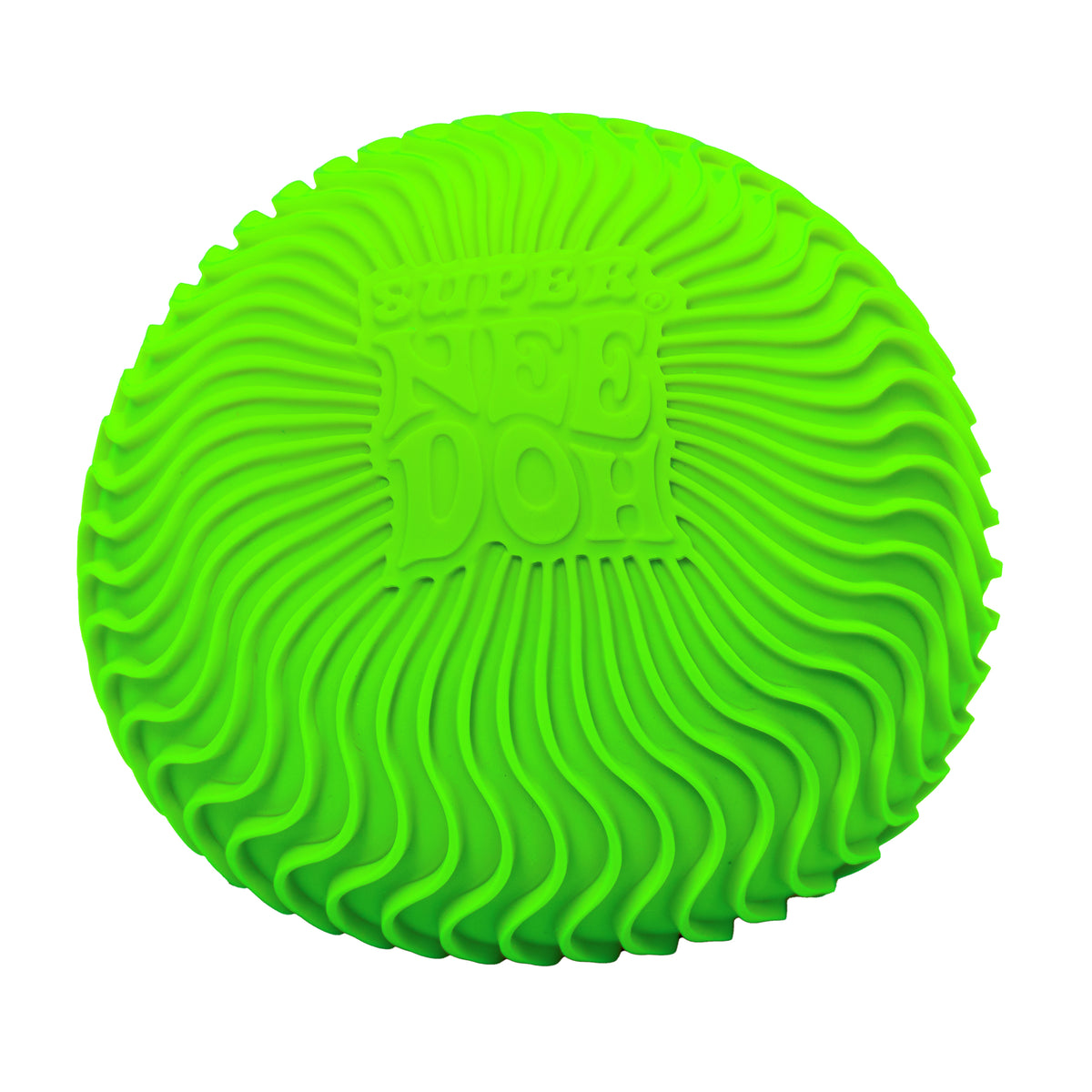 NeeDoh Super Ripples 4.25 Inch Squishy Fidget Stress Toy - Assorted Neon Colours