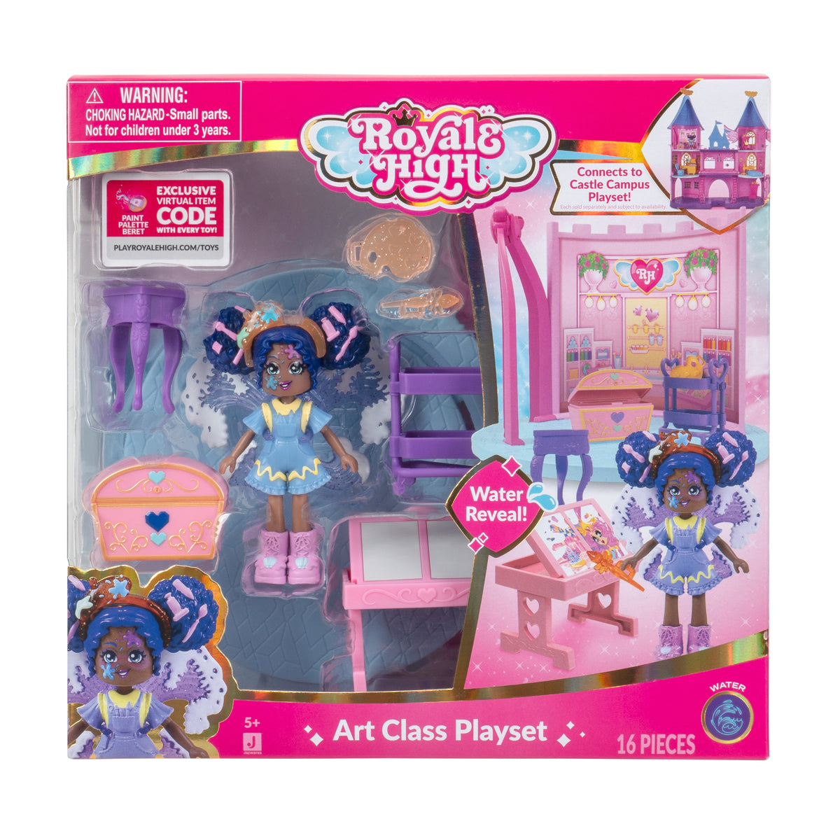 Royale High Mini Playset 3 Inch Assortment Collectible Doll Figure for Kids - Sold Per Piece (Random Selection)