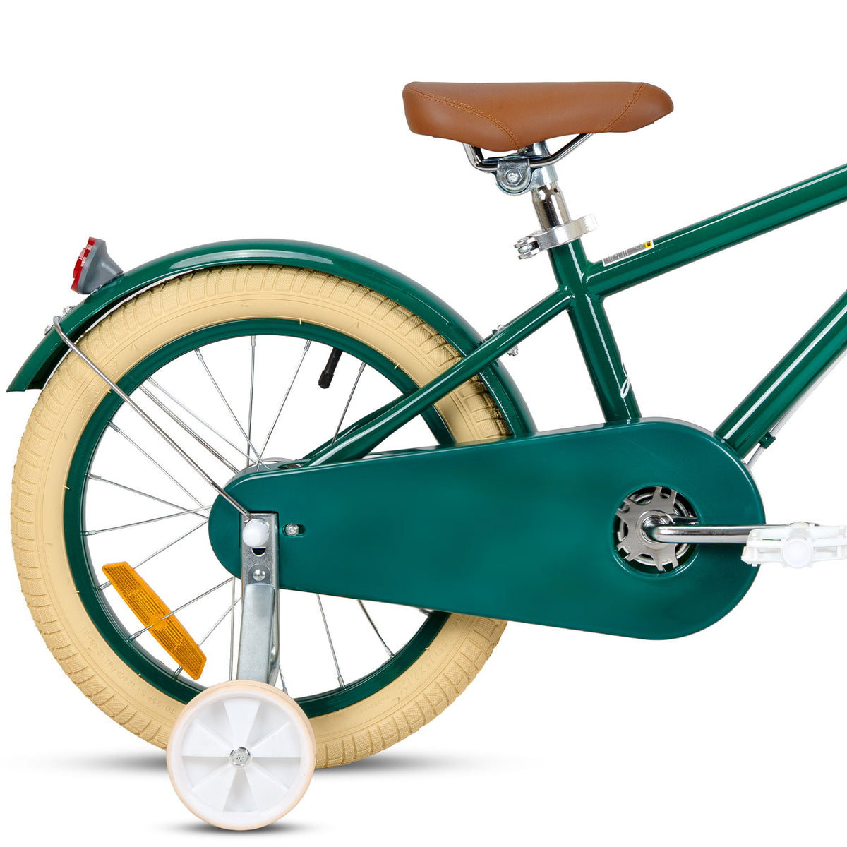 Rizz 14 Inch Green Kids Bicycle - Platinum Boys