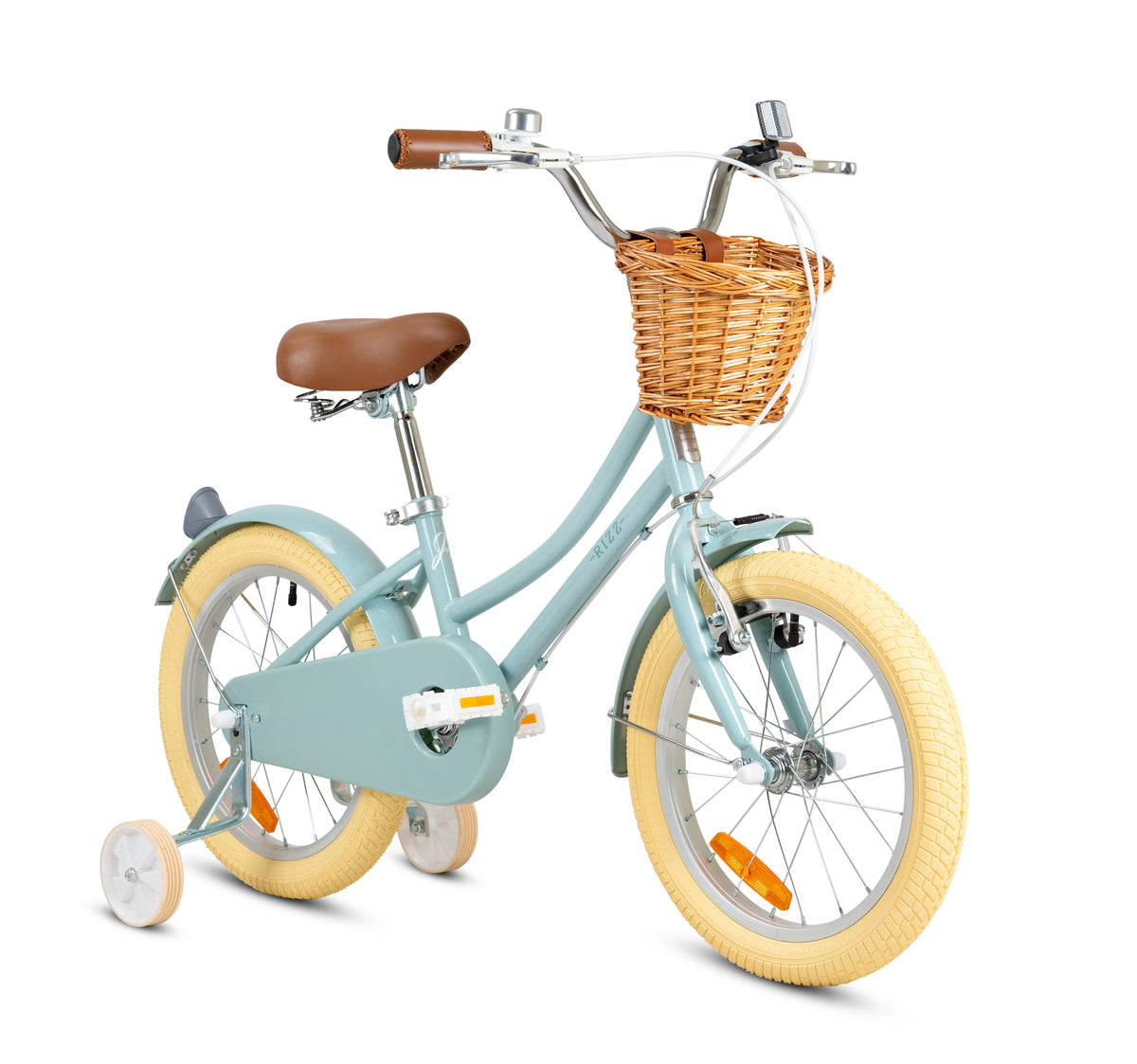 Rizz 14 Inch Gray Kids Bicycle - Platinum Girls