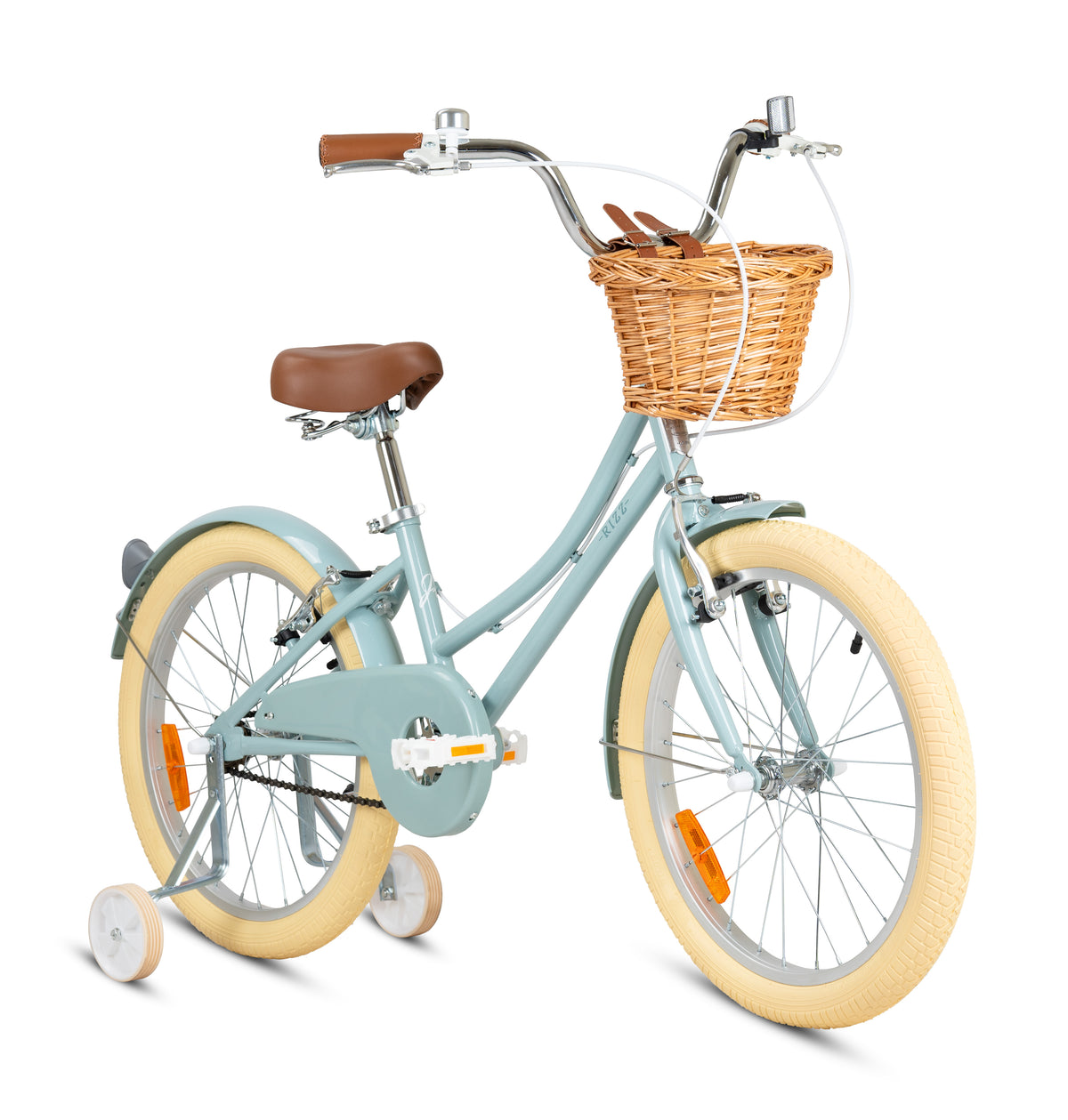 Rizz 18 Inch Gray Kids Bicycle - Platinum Girls
