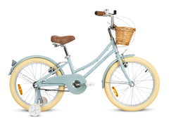 Rizz  18 Inch Gray Kids Bicycle - Platinum Girls