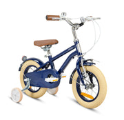 Rizz 12 Inch Navy Blue Kids Bicycle - Platinum Boys