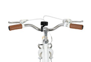 Rizz 14 Inch Peach Kids Bicycle - Platinum Girls