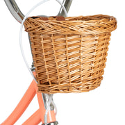 Rizz 14 Inch Peach Kids Bicycle - Platinum Girls