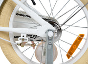 Rizz 16 Inch White Kids Bicycle -Platinum Boys
