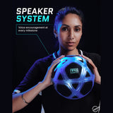 StrikeSphere Soccer Kick-Up Counter Ball with Voice & Light  Interactive Football Training Toy for Kids