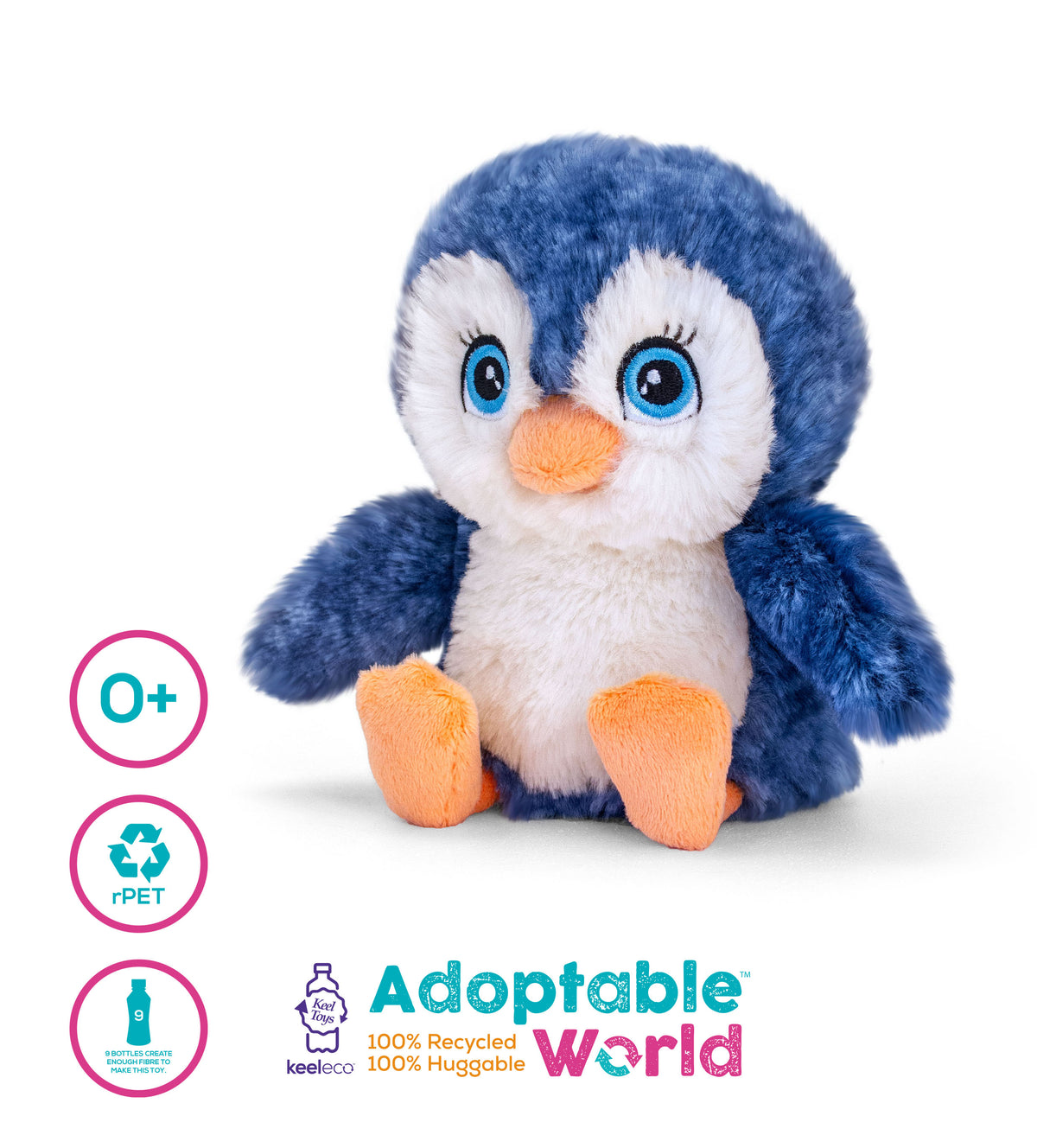 Keeleco Mini Adoptable World Plush 16cm Assortment