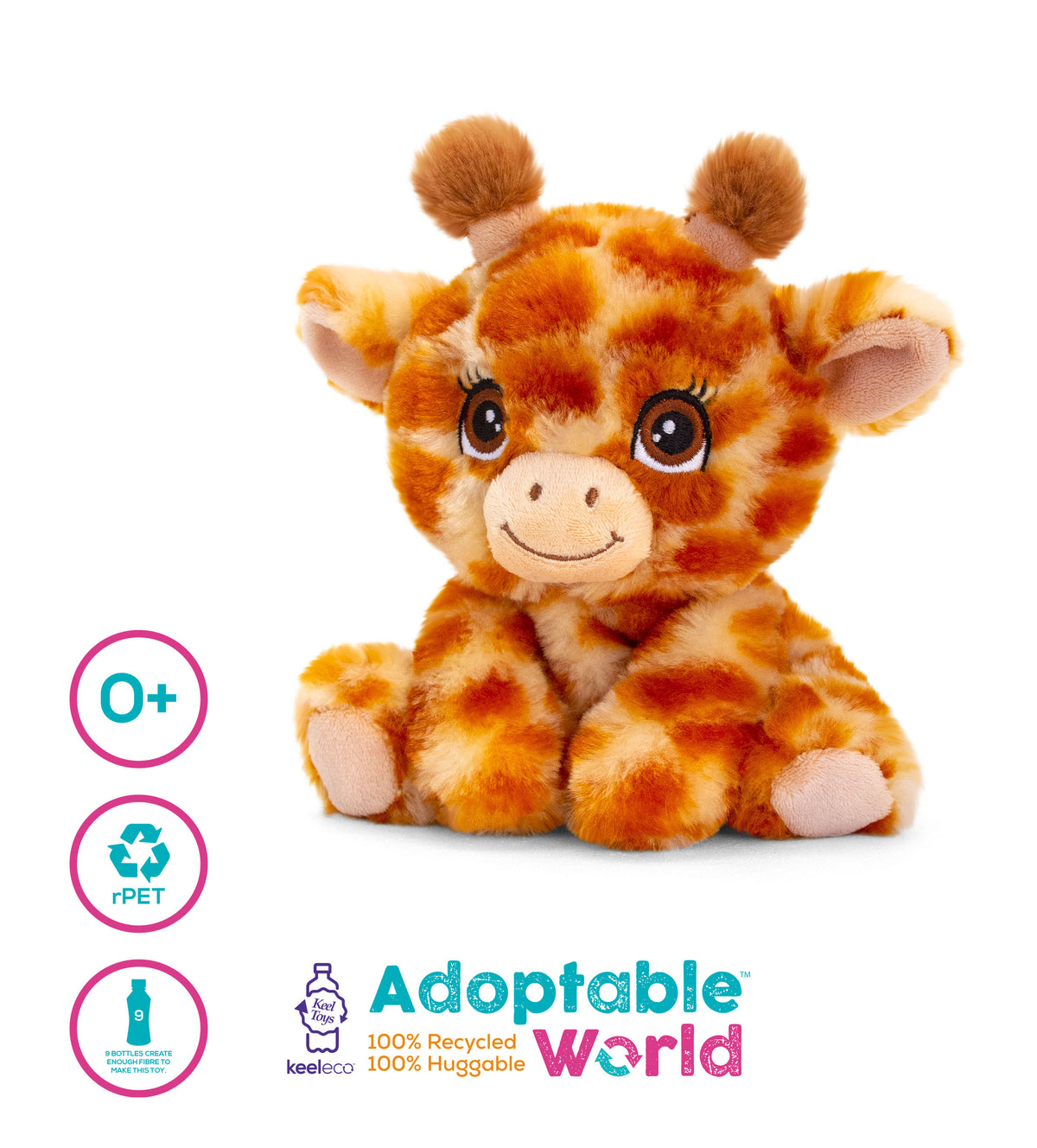 Keeleco Mini Adoptable World Plush 16cm Assortment