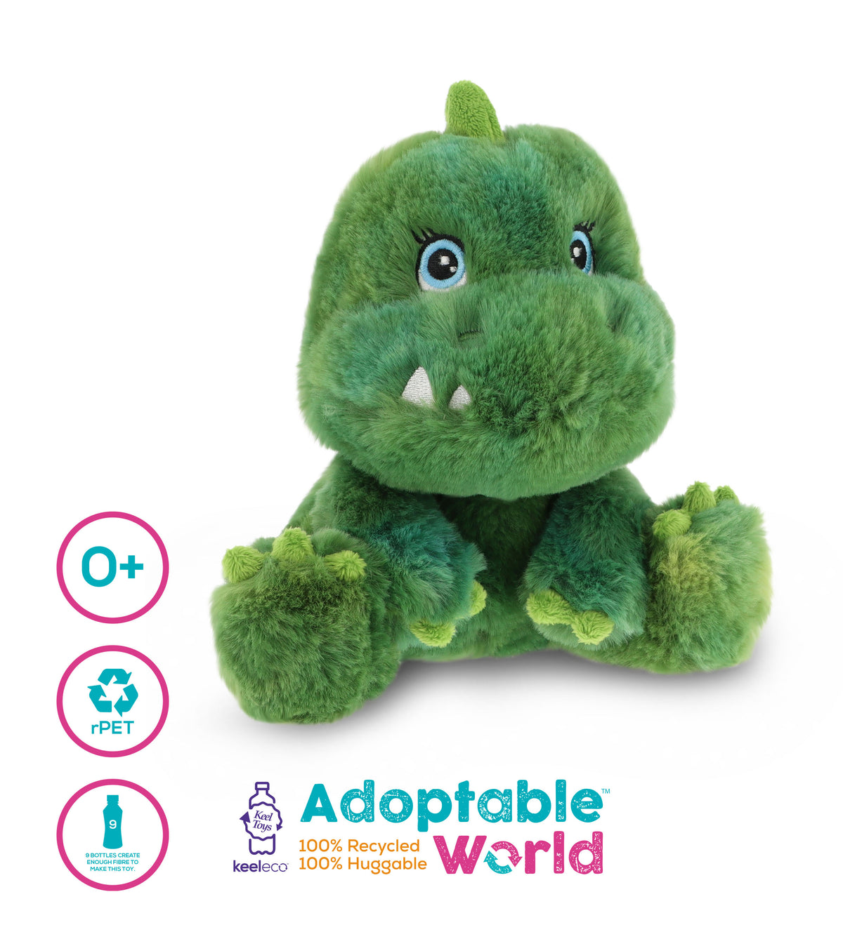 Keeleco Mini Adoptable World Plush 16cm Assortment
