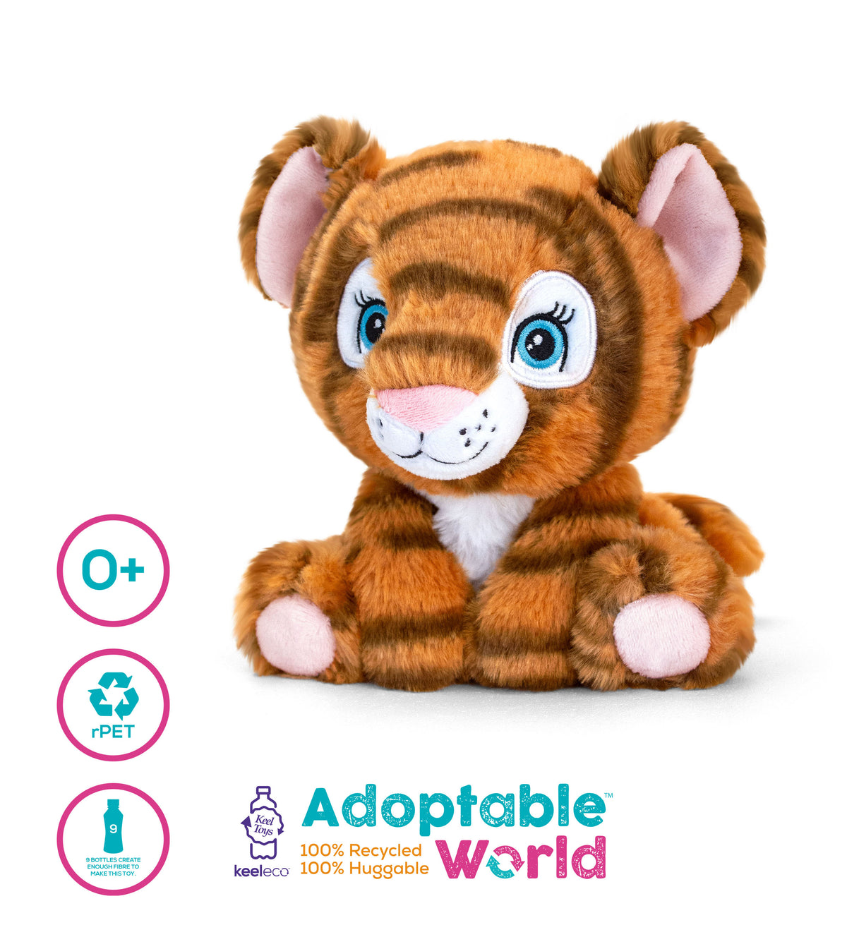 Keeleco Mini Adoptable World Plush 16cm Assortment