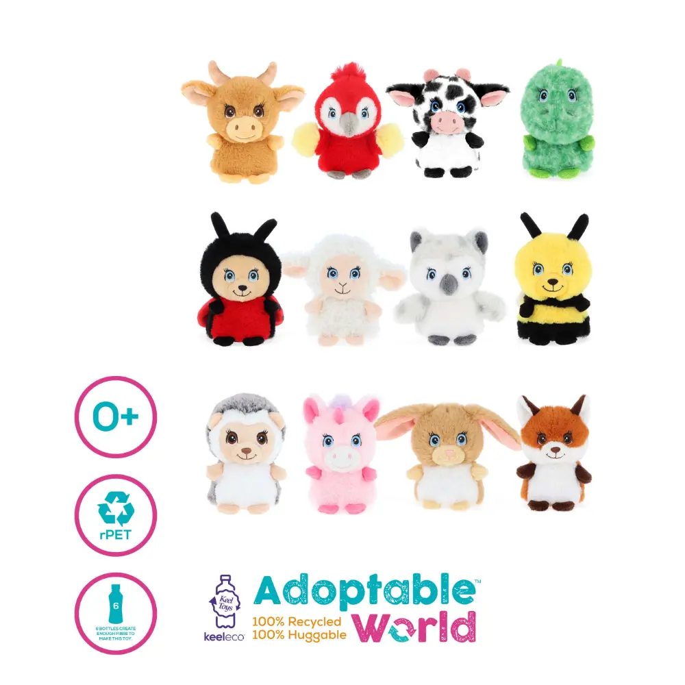 Keeleco Mini Adoptable World 10cm Assortment 1-piece