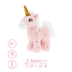 Keeleco Unicorn Pink 16cm 2Asst