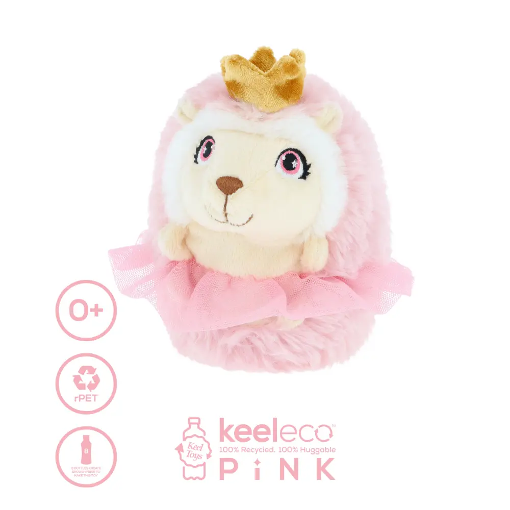 Keeleco Pink Animals 14cm 4Asst