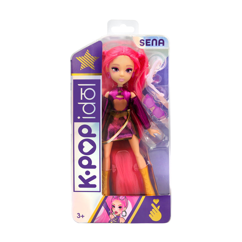 K-Pop Idol Fashion Doll Sena W2 Collectible Doll for Kids