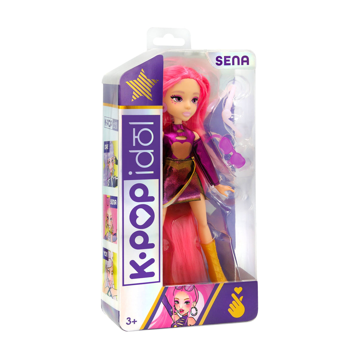 K-Pop Idol Fashion Doll Sena W2 Collectible Doll for Kids