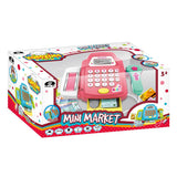 Power Joy Yum Yum Mini Market Battery-Operated Cash Register Playset for Kids