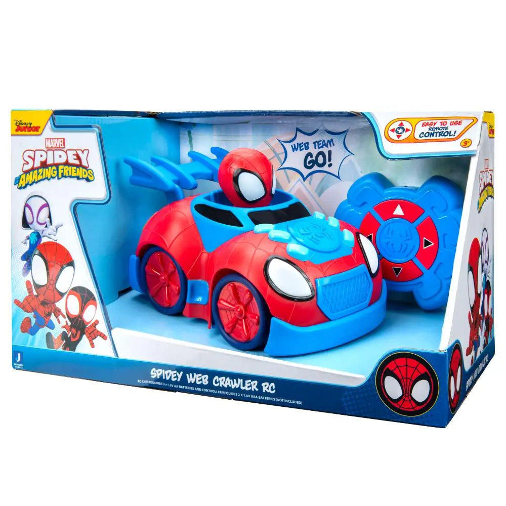 REMOTE CONTROL VEHICLE SPIDEY WEB CRAWLE