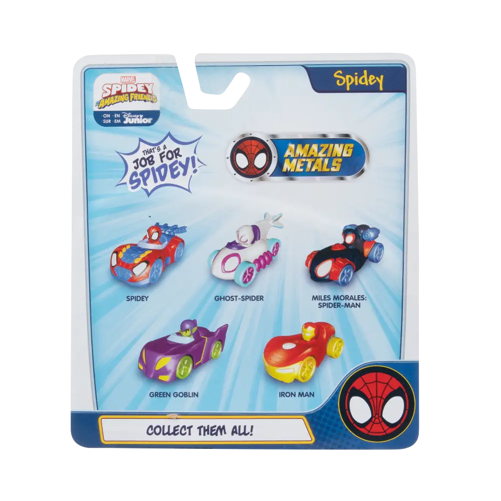 Spidey N Friends Amazing Metals Spidey Assortment  3 Inch - Sold per piece