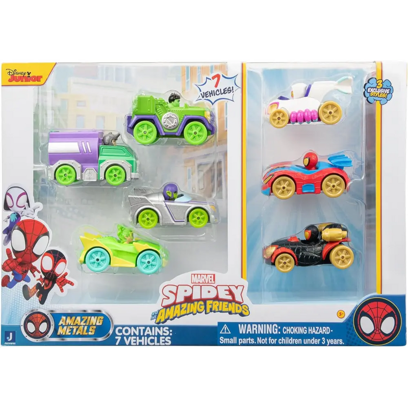Spidey And Friends Amazing Metals Multi Pack