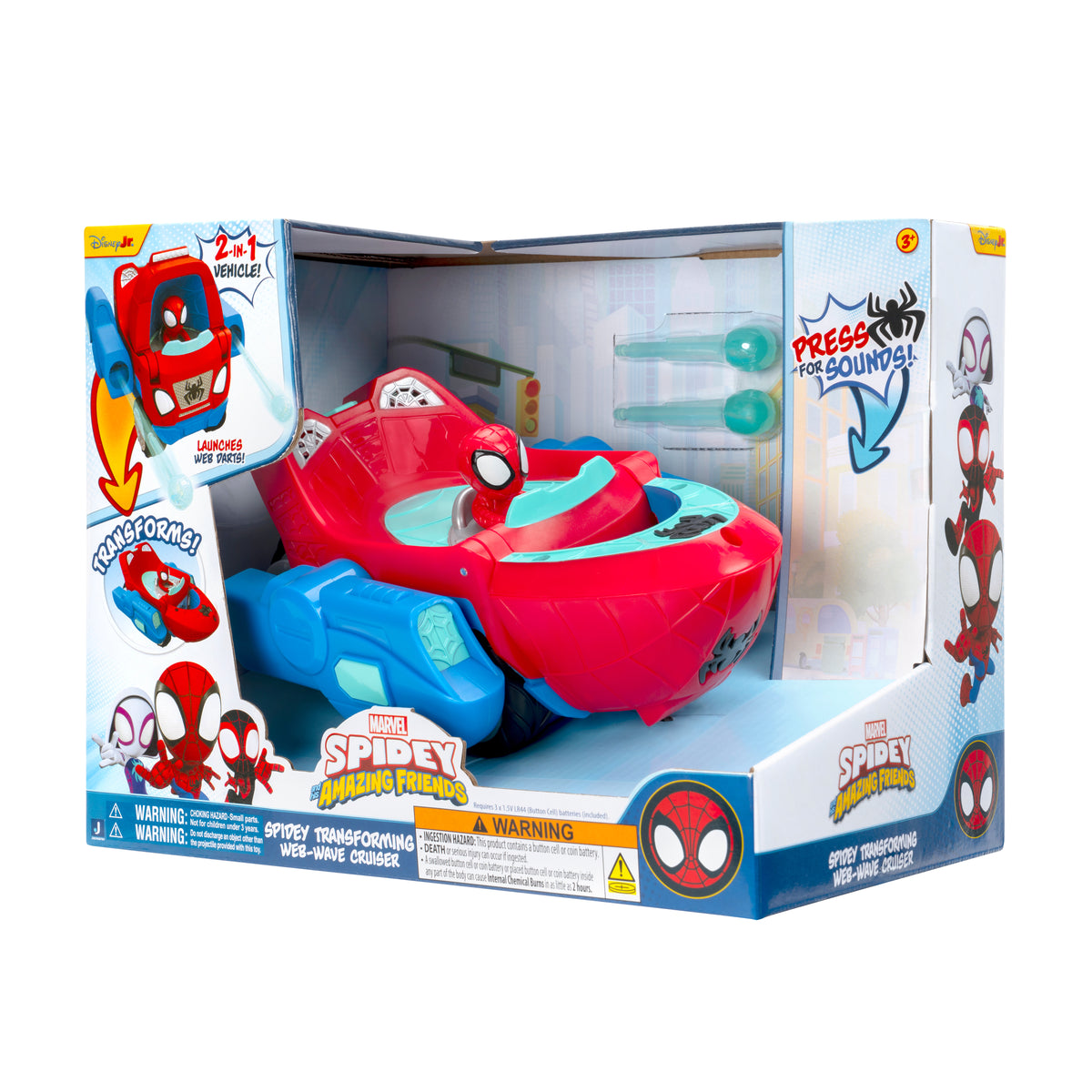 Spidey N Friends Vehicle Web Wave Cruise