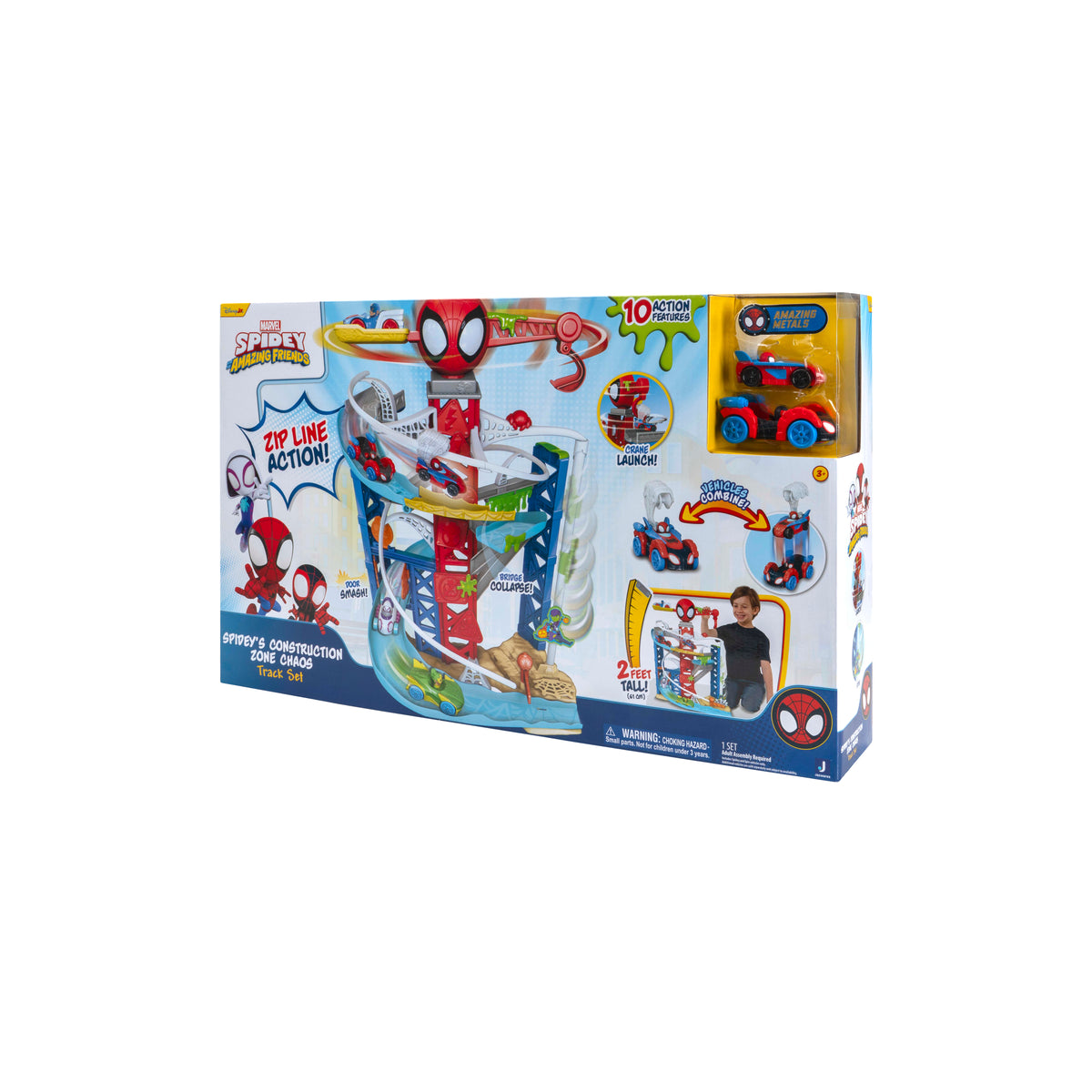 Spidey N Friends Construction Zone Chaos Track