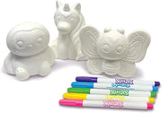 Shimmer 'n Sparkle Cra-Z-Squeezies Color Your Own Squishy Craft Kit for Kids