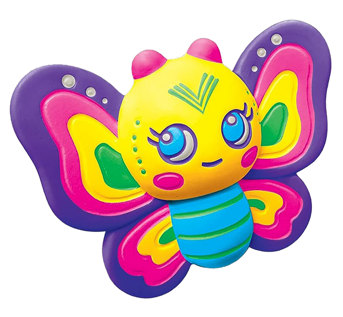 Shimmer 'n Sparkle Cra-Z-Squeezies Color Your Own Squishy Craft Kit for Kids