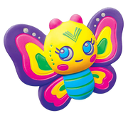 Shimmer 'n Sparkle Cra-Z-Squeezies Color Your Own Squishy Craft Kit for Kids