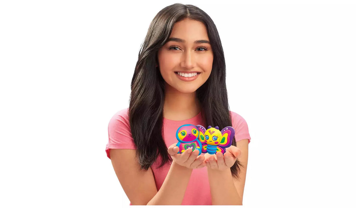 Shimmer 'n Sparkle Cra-Z-Squeezies Color Your Own Squishy Craft Kit for Kids