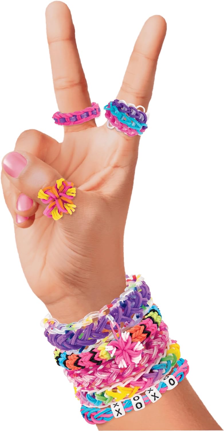 Shimmer n Sparkle Cra-Z-Loom Deluxe Rubber Band Bracelet-Making Case for Kids