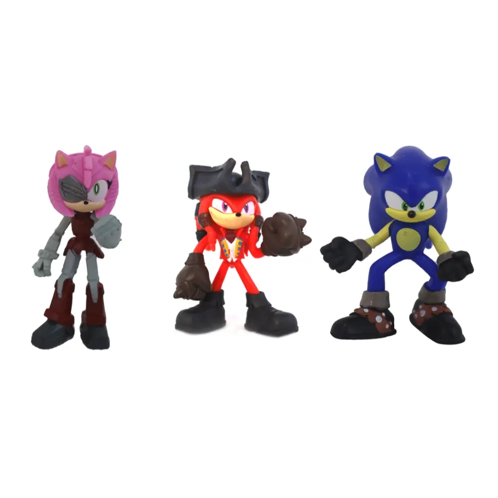 Sonic Figure Blister 3in1 Pack