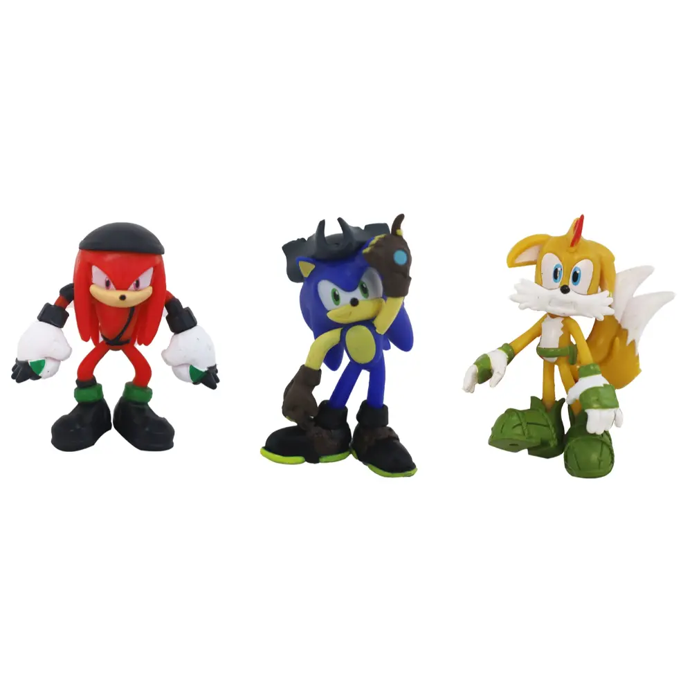 Sonic Figure Blister 3in1 Pack